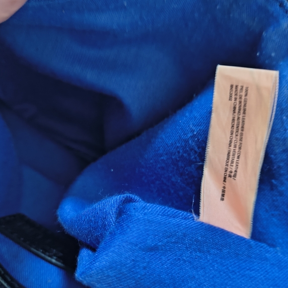 Y2K Juicy Couture Black Genuine Leather Studded Crossbody Bag - Picture 4 of 10